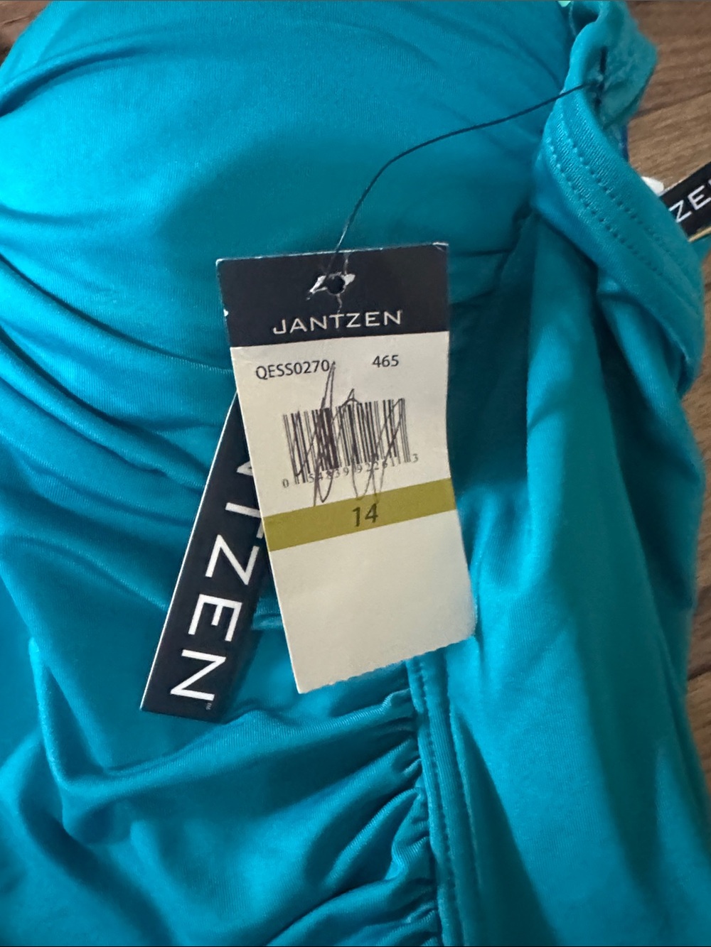 NWT! Jantzen once piece swimwear size 14 - Picture 2 of 7